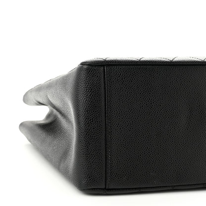 Chanel Caviar Quilted Grand Shopping Tote GST Black 8 of 10