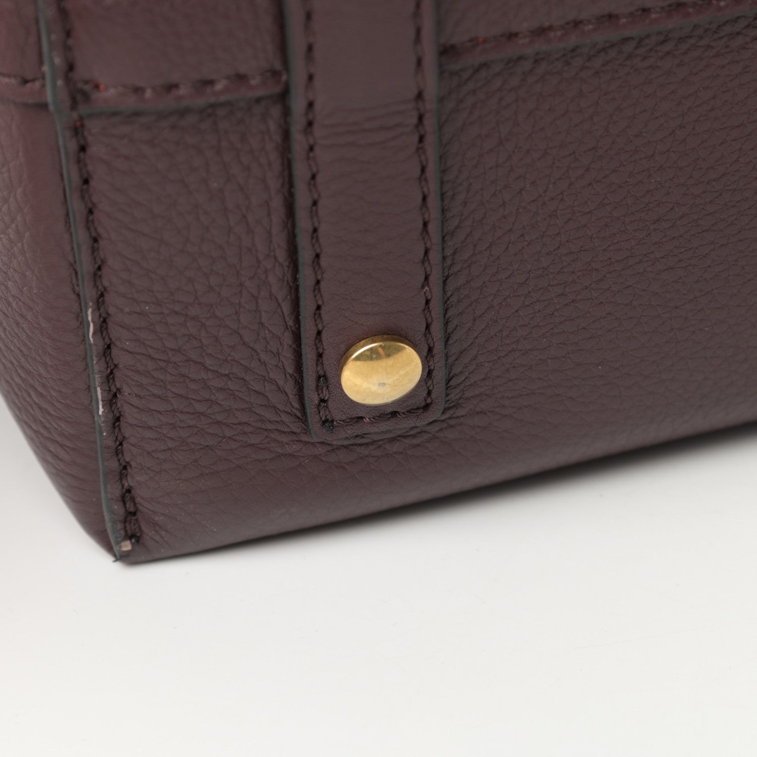 Burberry Soft Grain Calfskin Medium Belt Bag Deep Claret 14 of 15