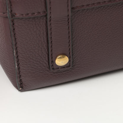 Burberry Soft Grain Calfskin Medium Belt Bag Deep Claret 14 of 15