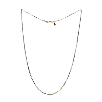 John Hardy 18K Yellow Gold Box Chain Necklace 3 of 4