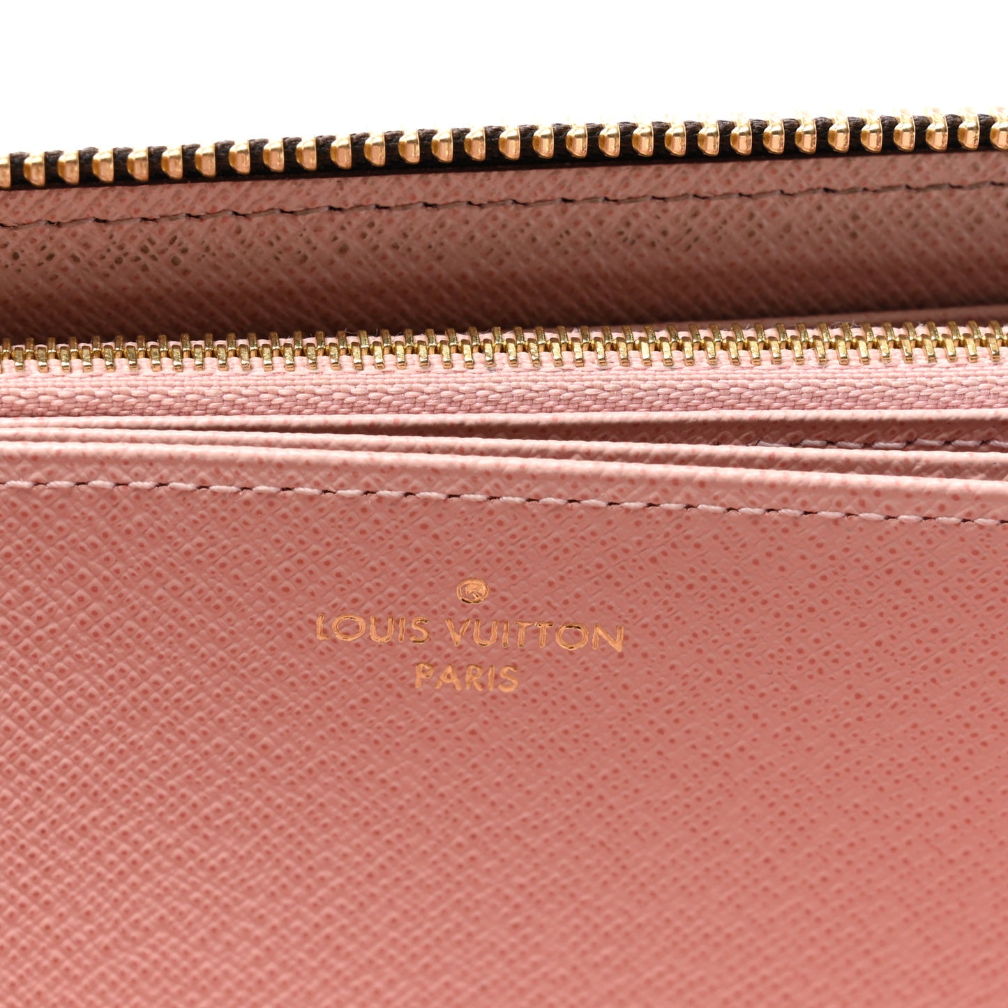 Monogram Zippy Wallet Rose Ballerine