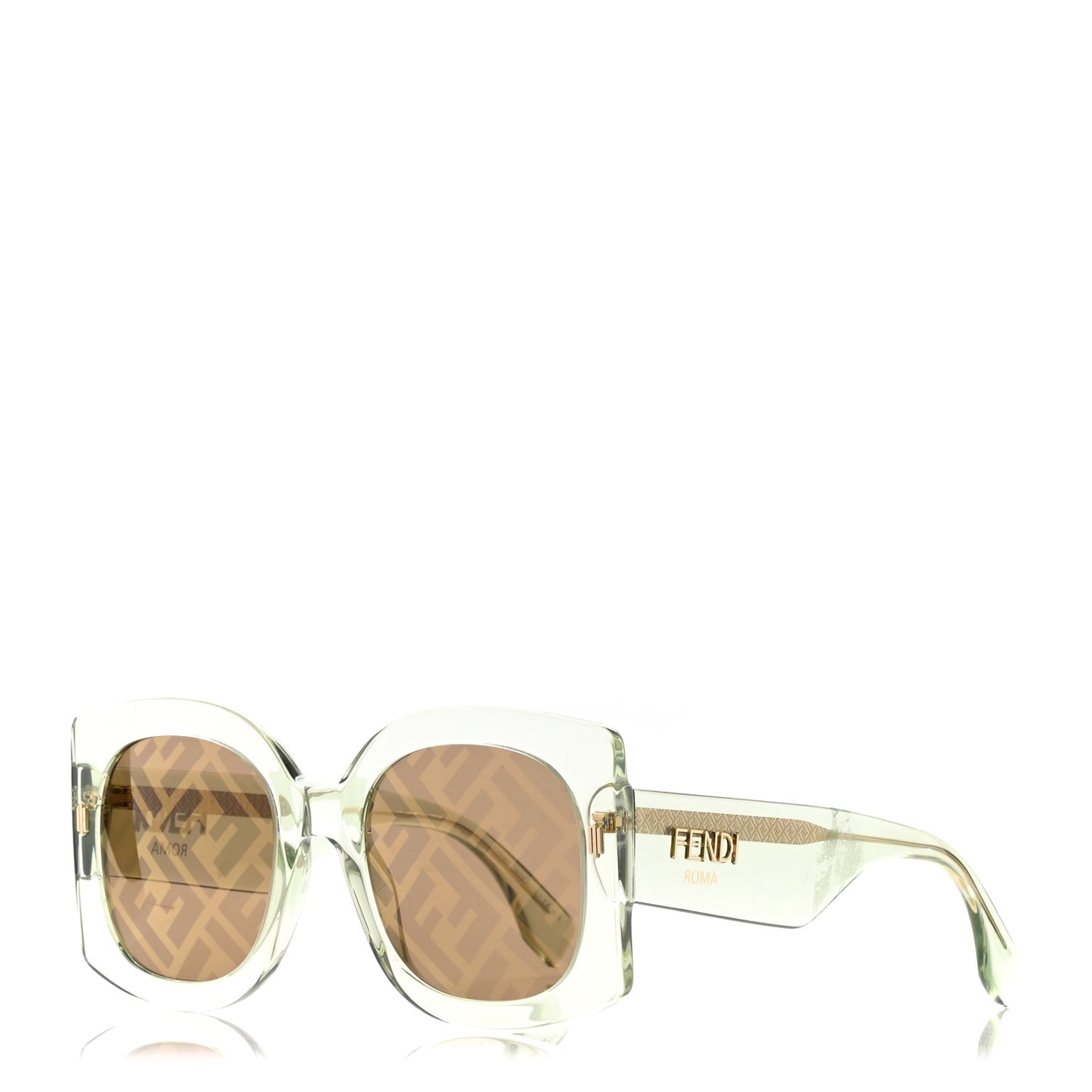 Acetate FF Sunglasses FF 0436/G/S Green