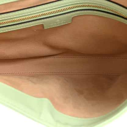 Gucci Boarded Dyana Lux Calfskin Small Jackie 1961 Hobo Tropical Sage 5 of 11