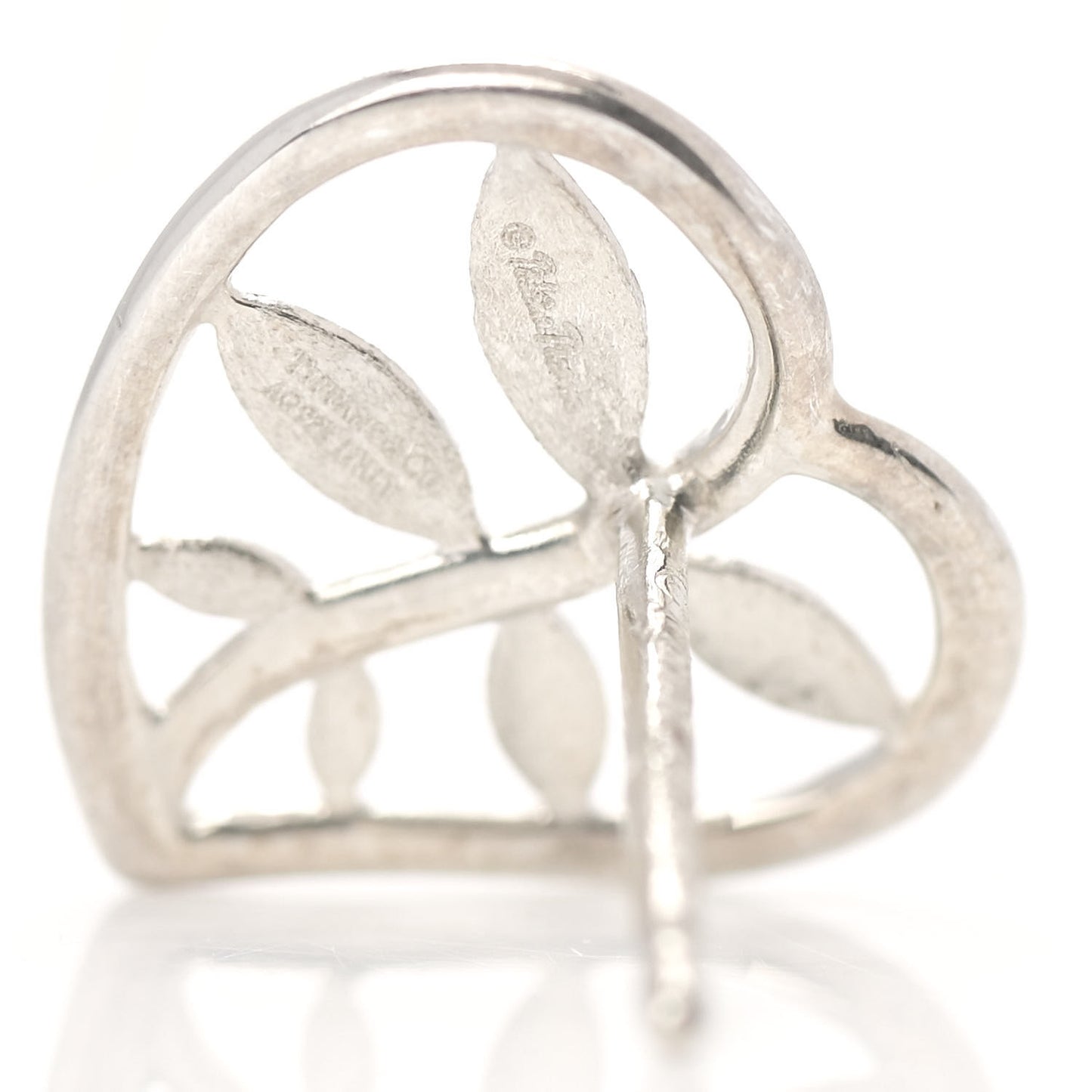 Sterling Silver Paloma Picasso Villa Paloma Heart Palm Earrings