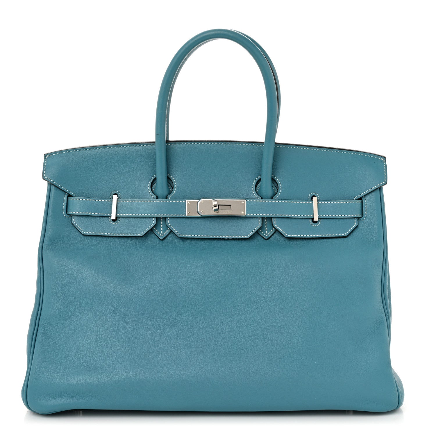 Hermes Swift Birkin 35 Bleu Jean 1 of 16
