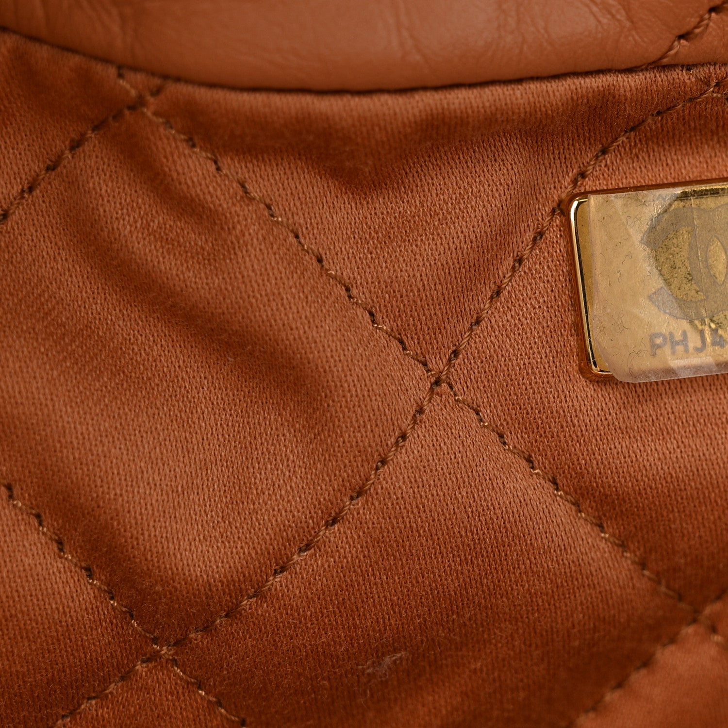 Chanel Shiny Calfskin Quilted Chanel 22 Camel 8 of 14