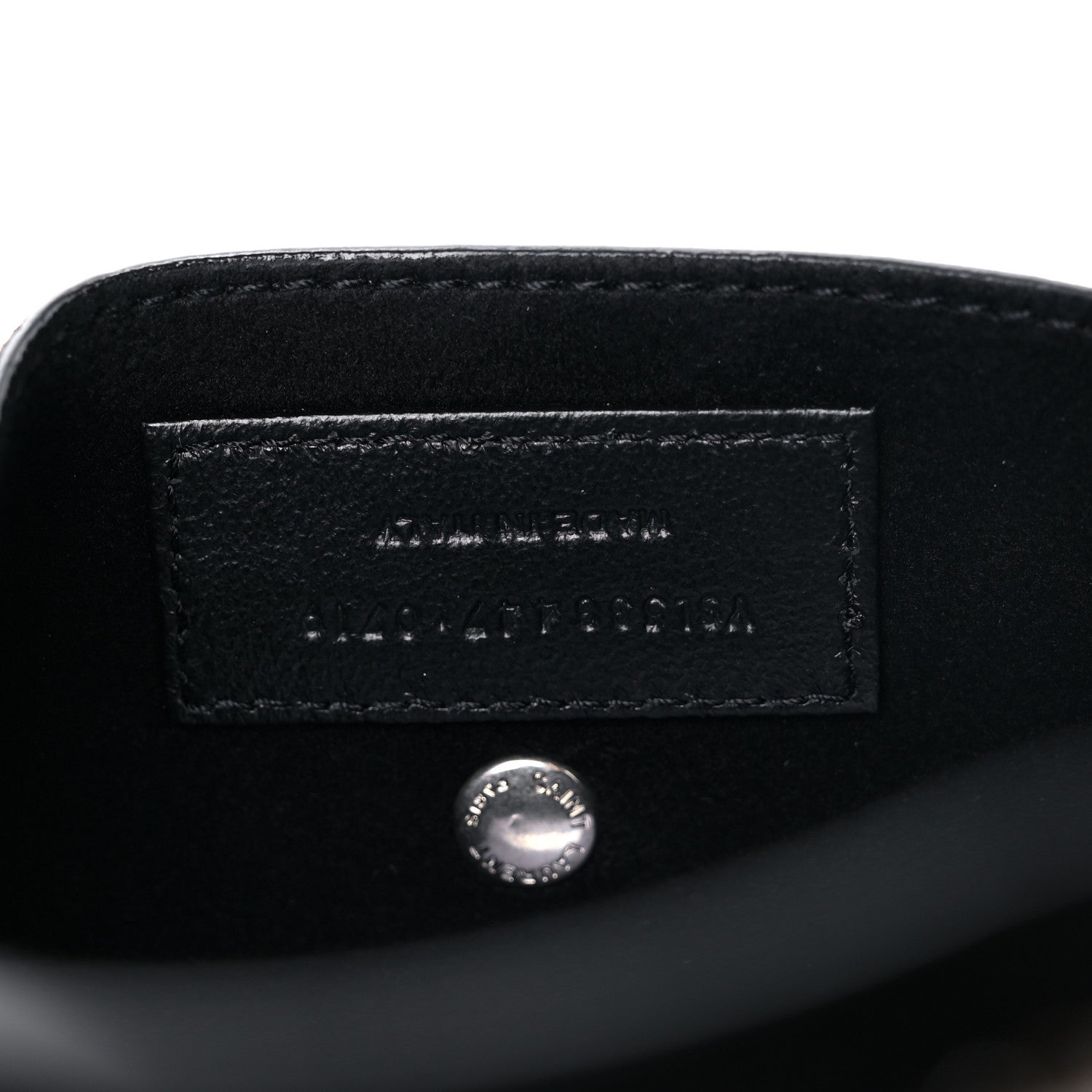 Saint Laurent Lambskin Teddy Drawstring Bag Burgundy 7 of 12