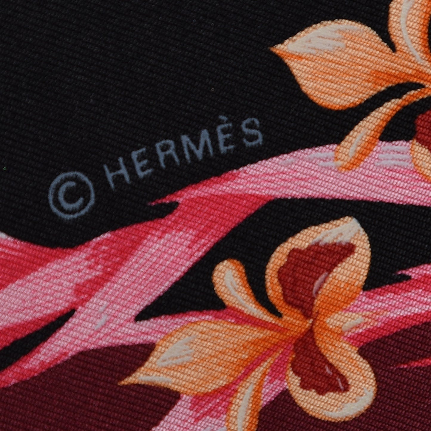 Silk Cheval Fleuri Scarf 90