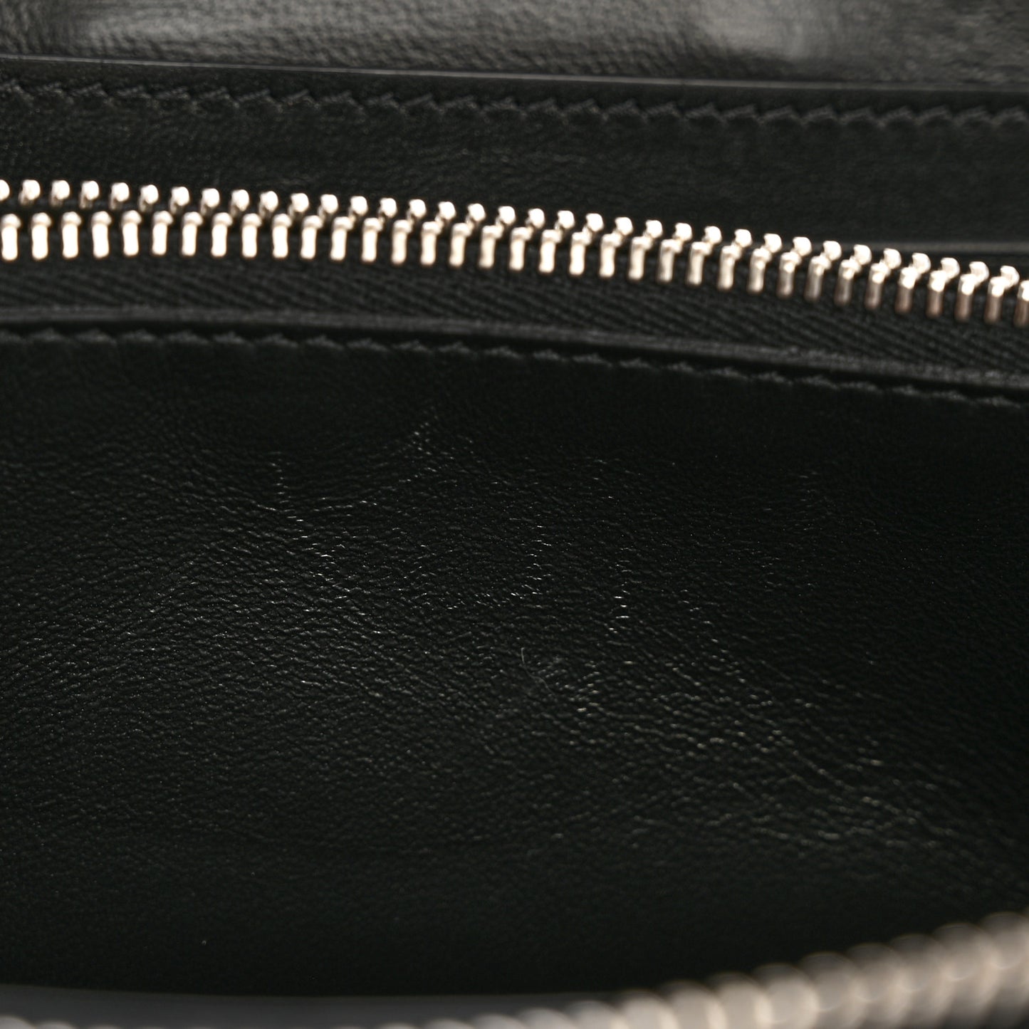 Box Calfskin Antigona Continental Zip Around Wallet Black