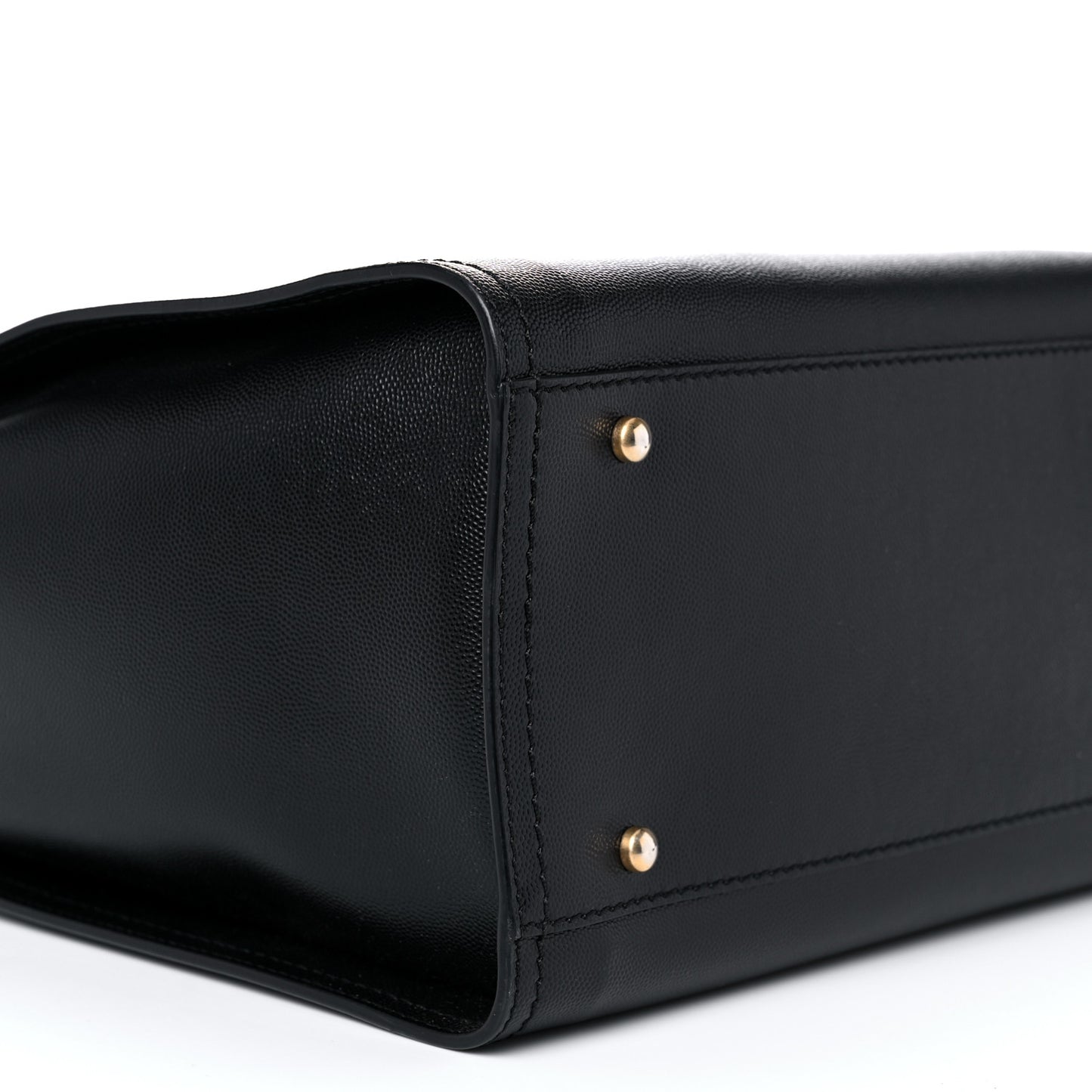 Caviar Small Studded Deauville Tote Black