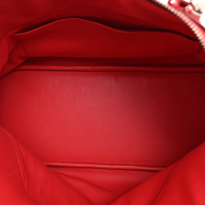Hermes Taurillon Clemence Bolide 35 Rouge Casaque 5 of 10