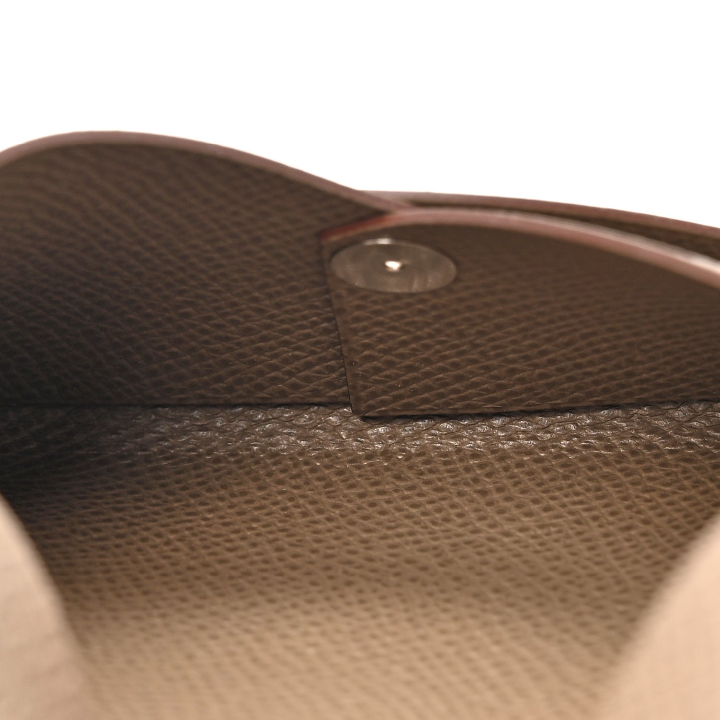 Epsom Calvi Card Case Etoupe