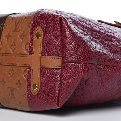 Louis Vuitton Monogram Stripes Medium Bag Bordeaux 9 of 12