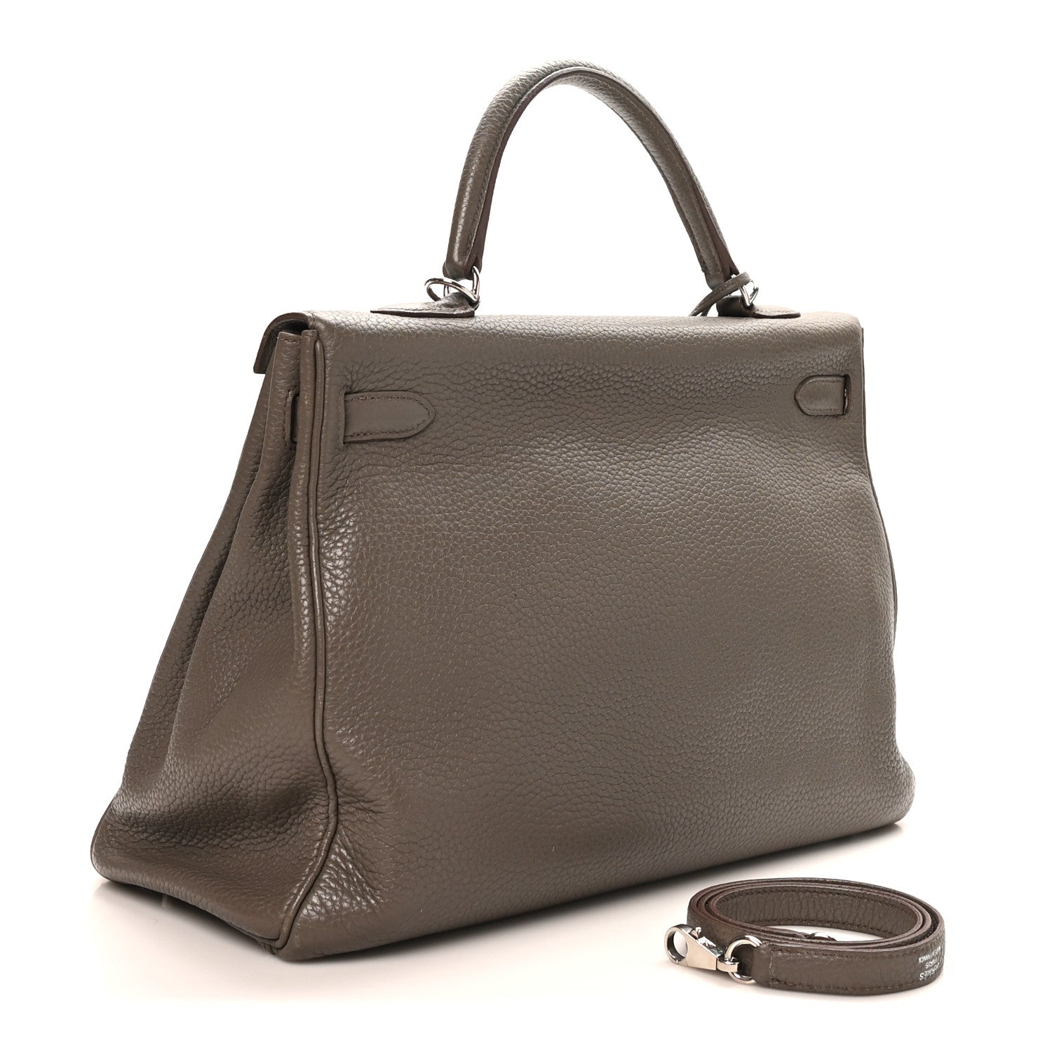 Hermes Togo Kelly Retourne 35 Etain 3 of 10