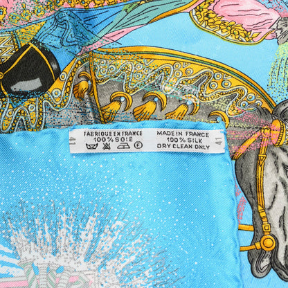 Hermes Silk Feux D'Artifice Scarf 90 4 of 4