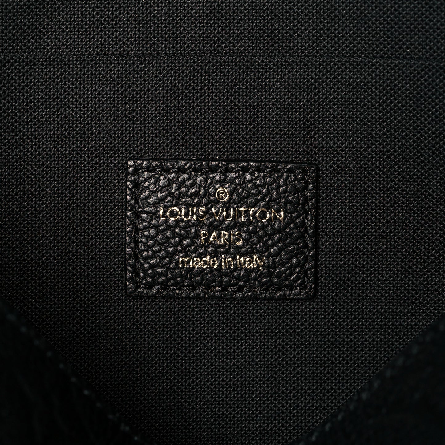 Empreinte Pochette Felicie Chain Wallet Black
