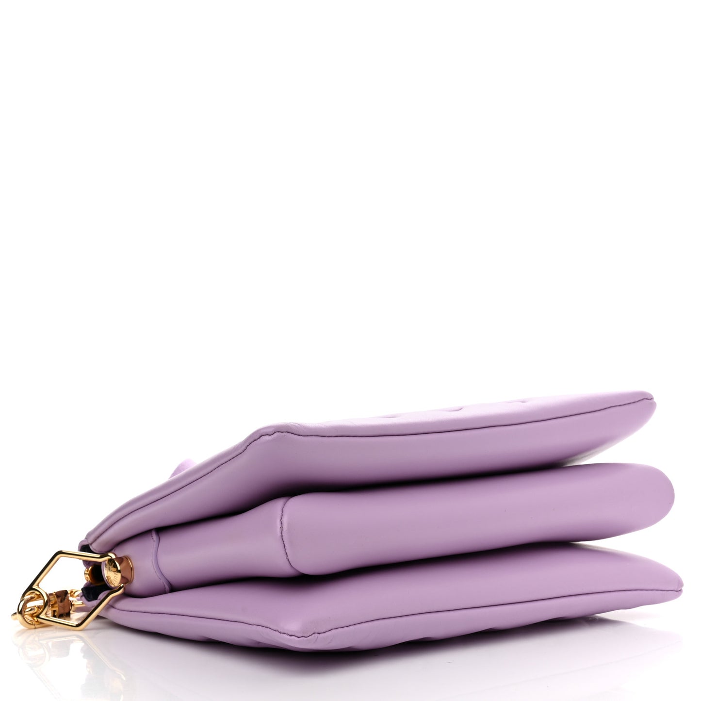 Lambskin Embossed Monogram Coussin PM Parme