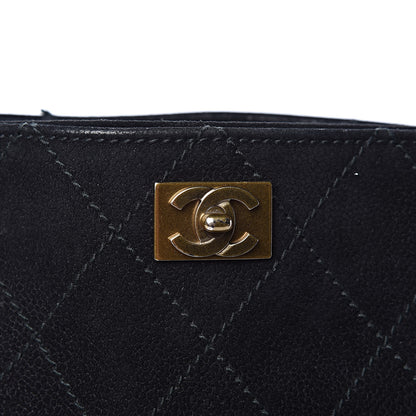 Chanel Iridescent Caviar Quilted Tote Black 10 of 16