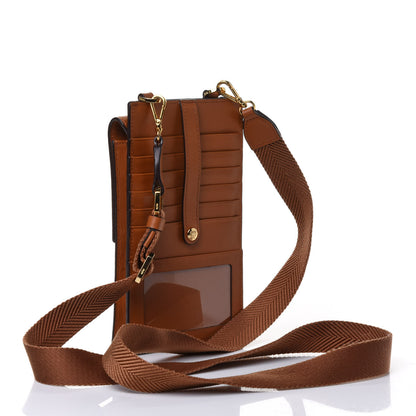 MCM Visetos Crossbody Phone Case Cognac 2 of 4