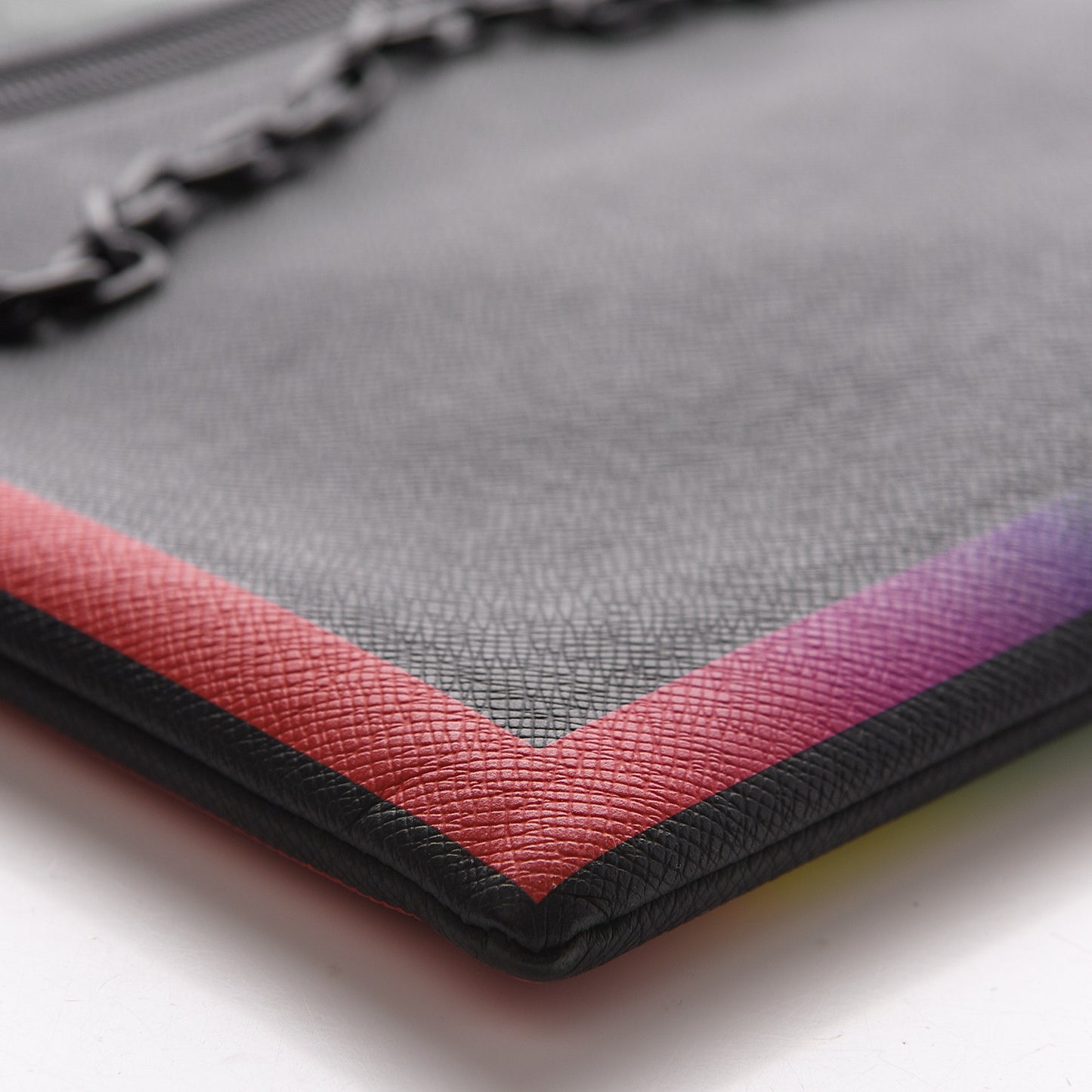 Taiga Rainbow Pochette A4 Black