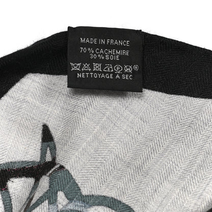 Hermes Cashmere Silk Tout En Carre Losange Shawl MM 3 of 6