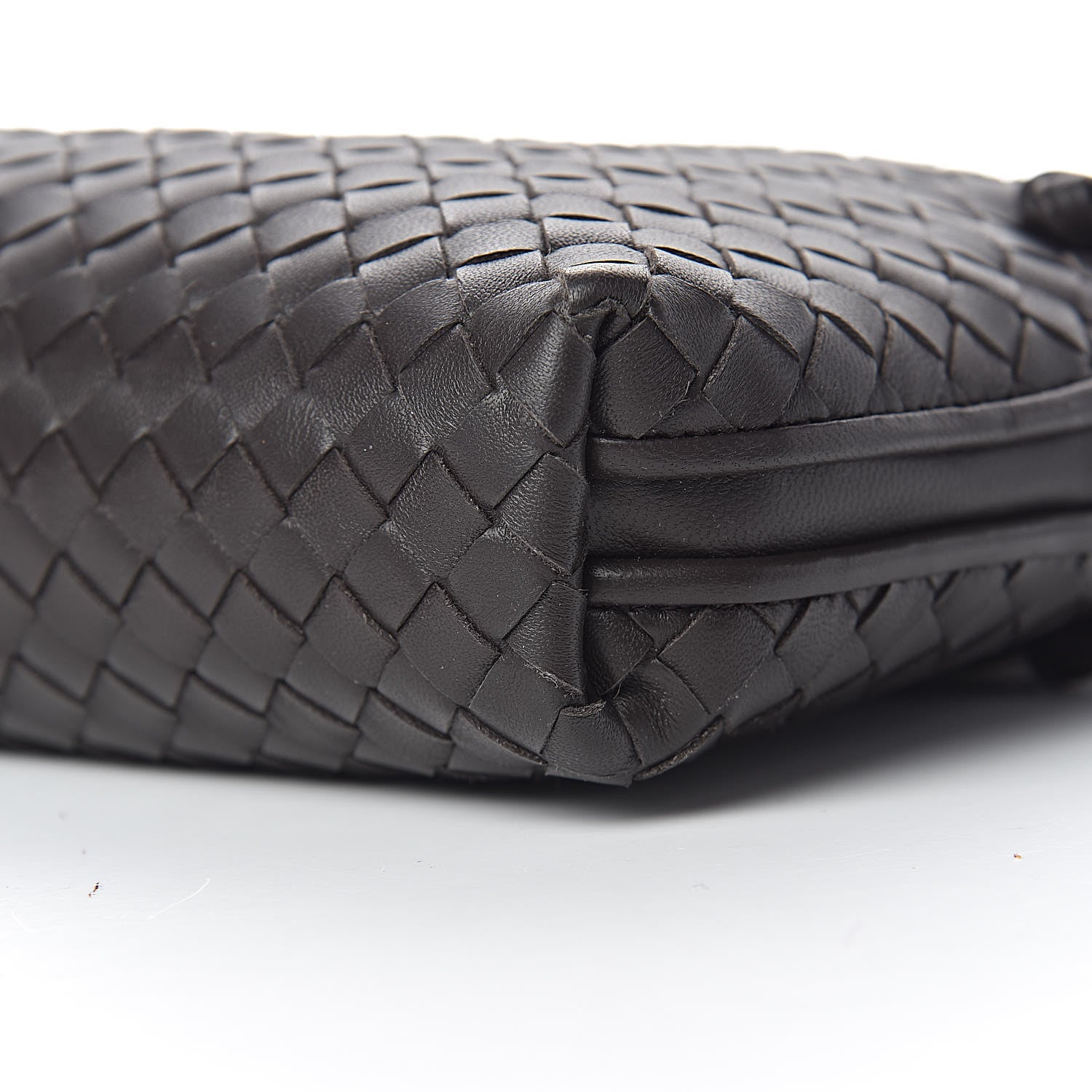Bottega Veneta Nappa Intrecciato Pillow Crossbody Messenger Ebano 10 of 10