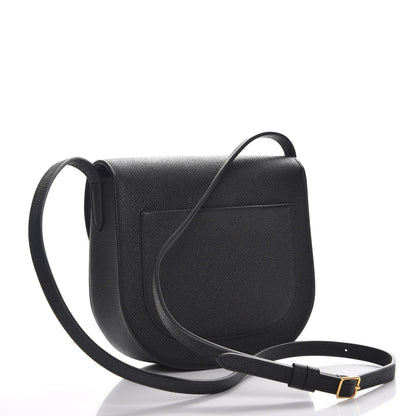 Celine Grained Calfskin Small Trotteur Black 3 of 8