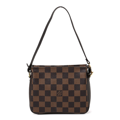Louis Vuitton Damier Ebene Trousse Make Up Bag Pochette 1 of 10