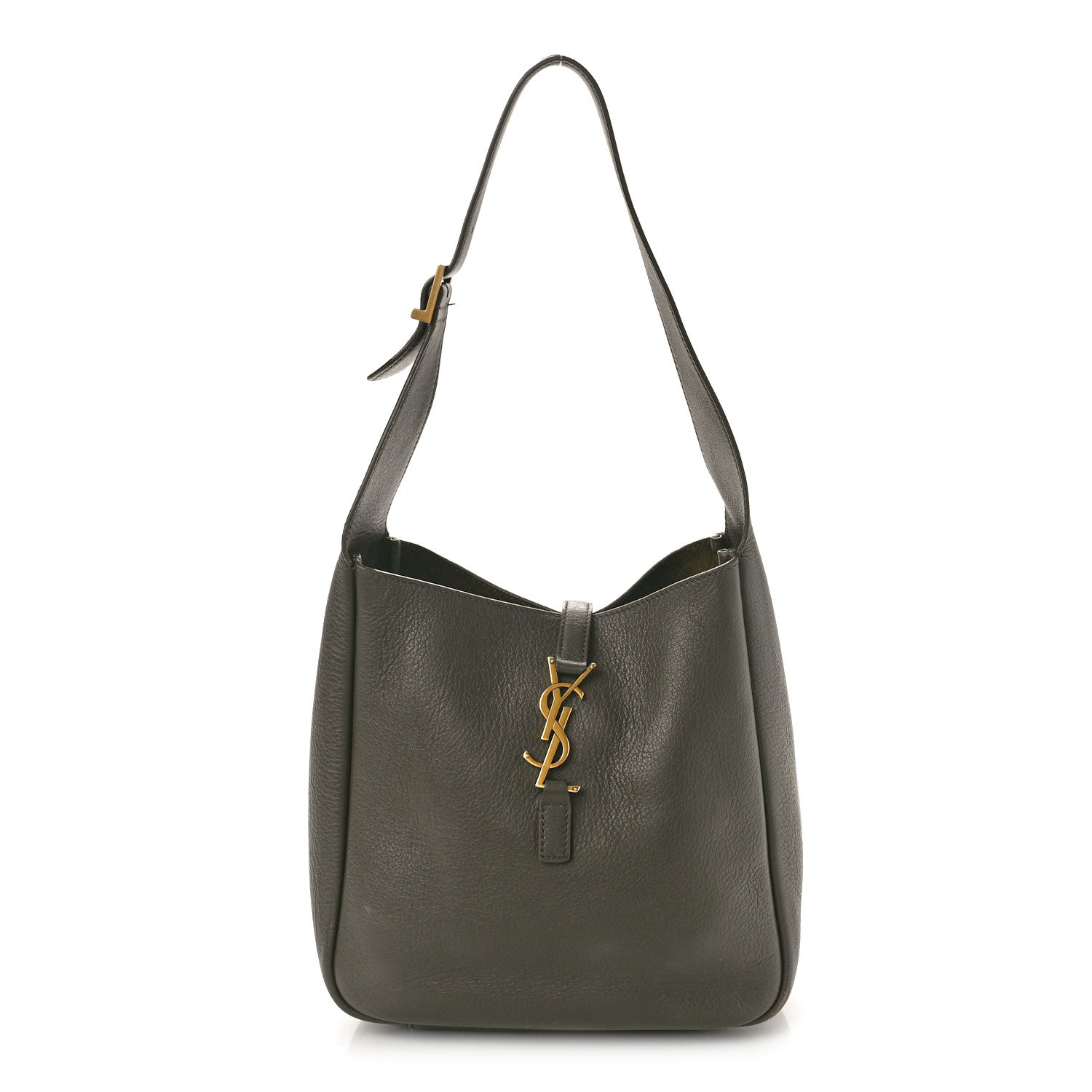 Saint Laurent Smooth Calfskin Small Le 5 A 7 Soft Hobo Light Musk 1 of 9