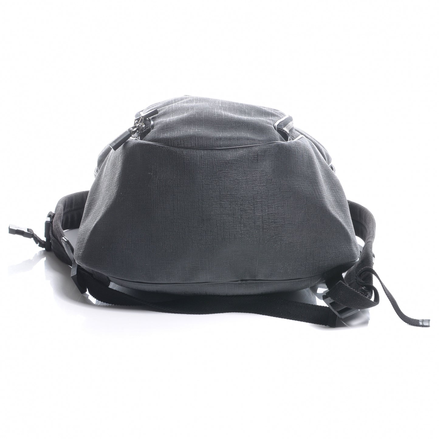 Coated Canvas Interlocking G Travel Backpack Black