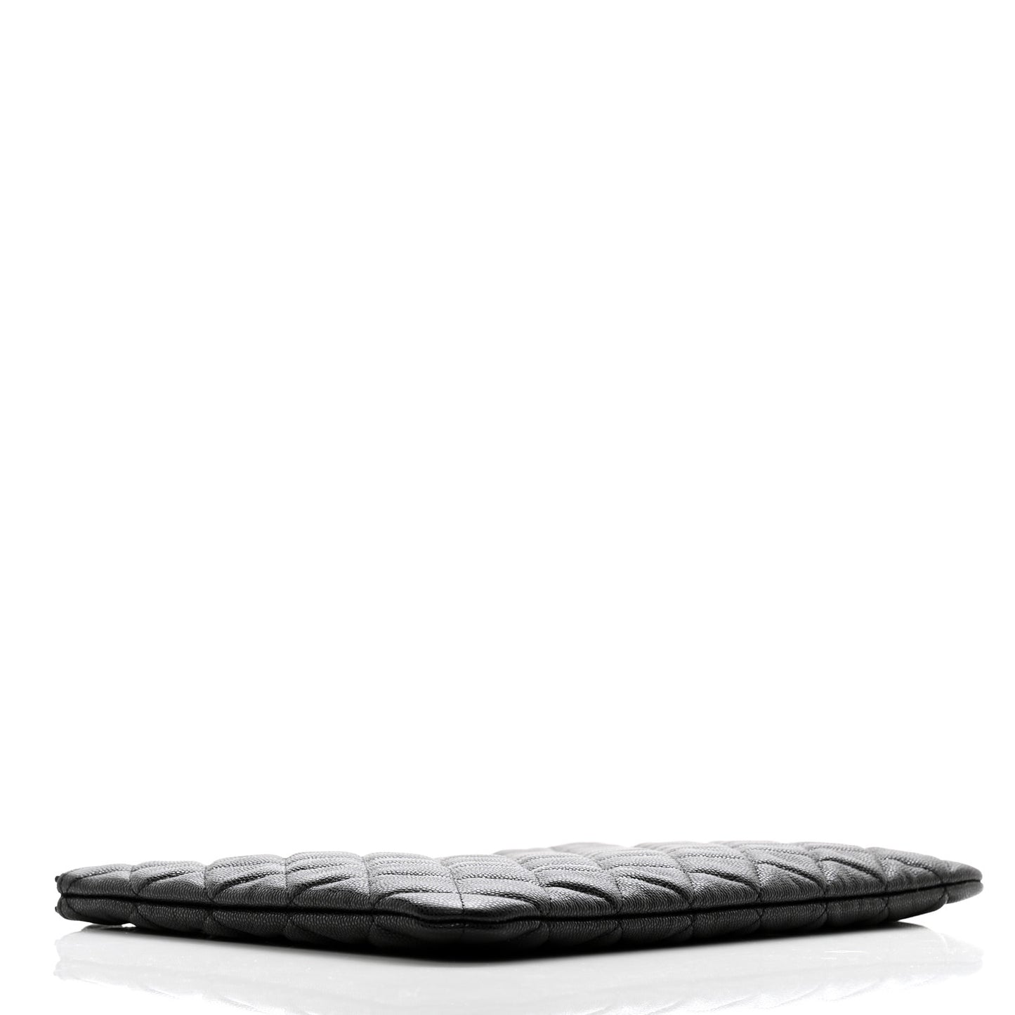 Caviar Quilted Medium Cosmetic Case Black