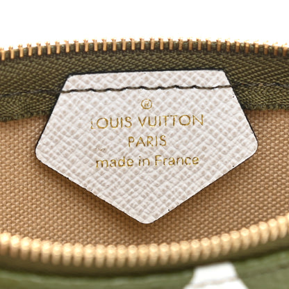 Louis Vuitton Monogram Giant Micro Pochette Accessories Kaki White 6 of 7