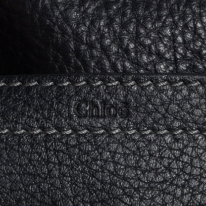 Chloe Calfskin Medium Marcie Round Crossbody Bag Black 12 of 12