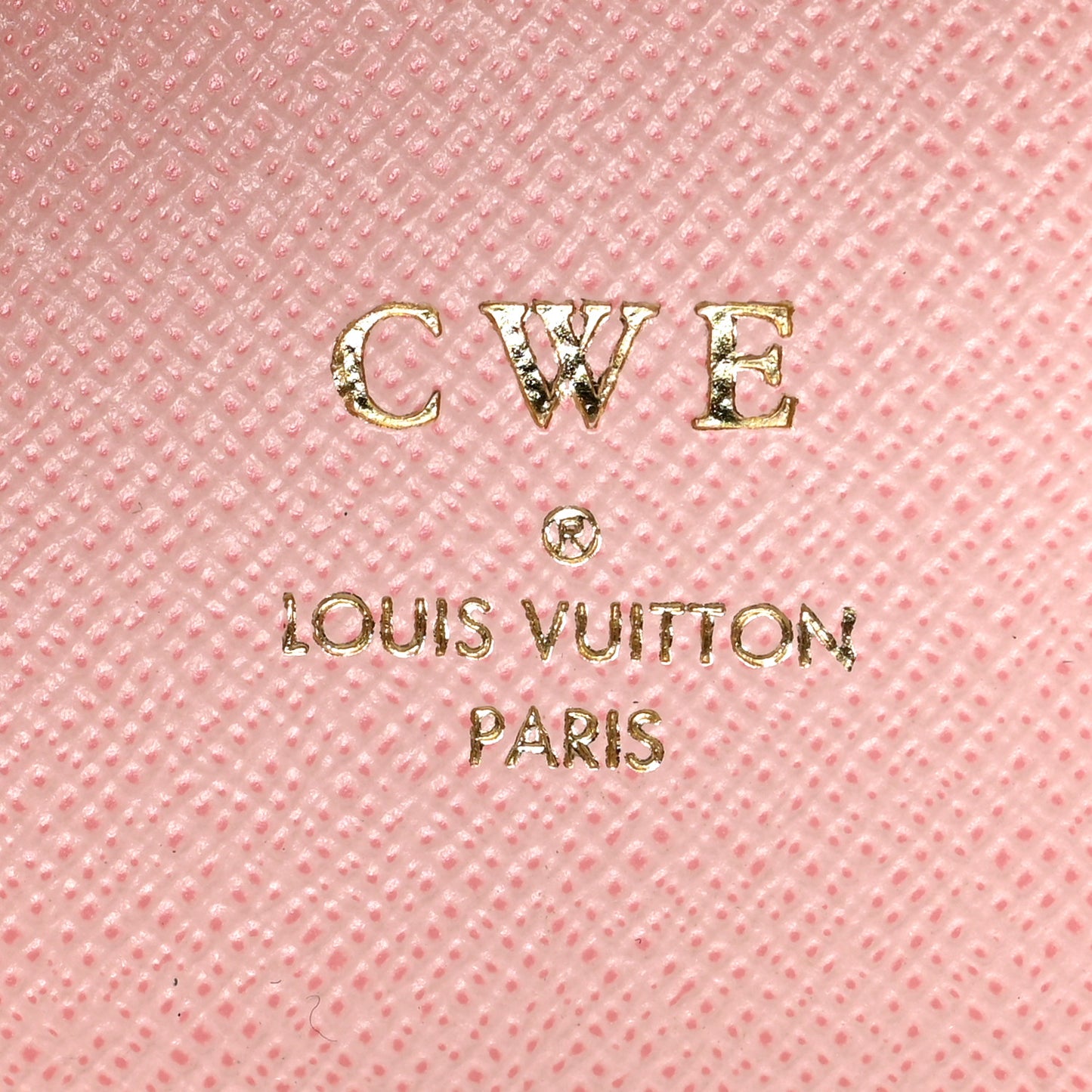 Monogram Zoe Wallet Rose Ballerine