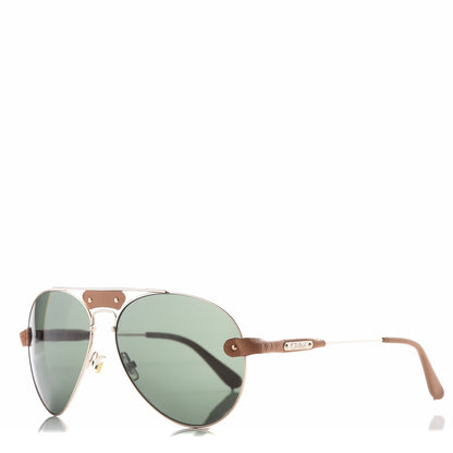 Chloe Tamaris Aviator Sunglasses CL 2104 Gold Tan 1 of 8