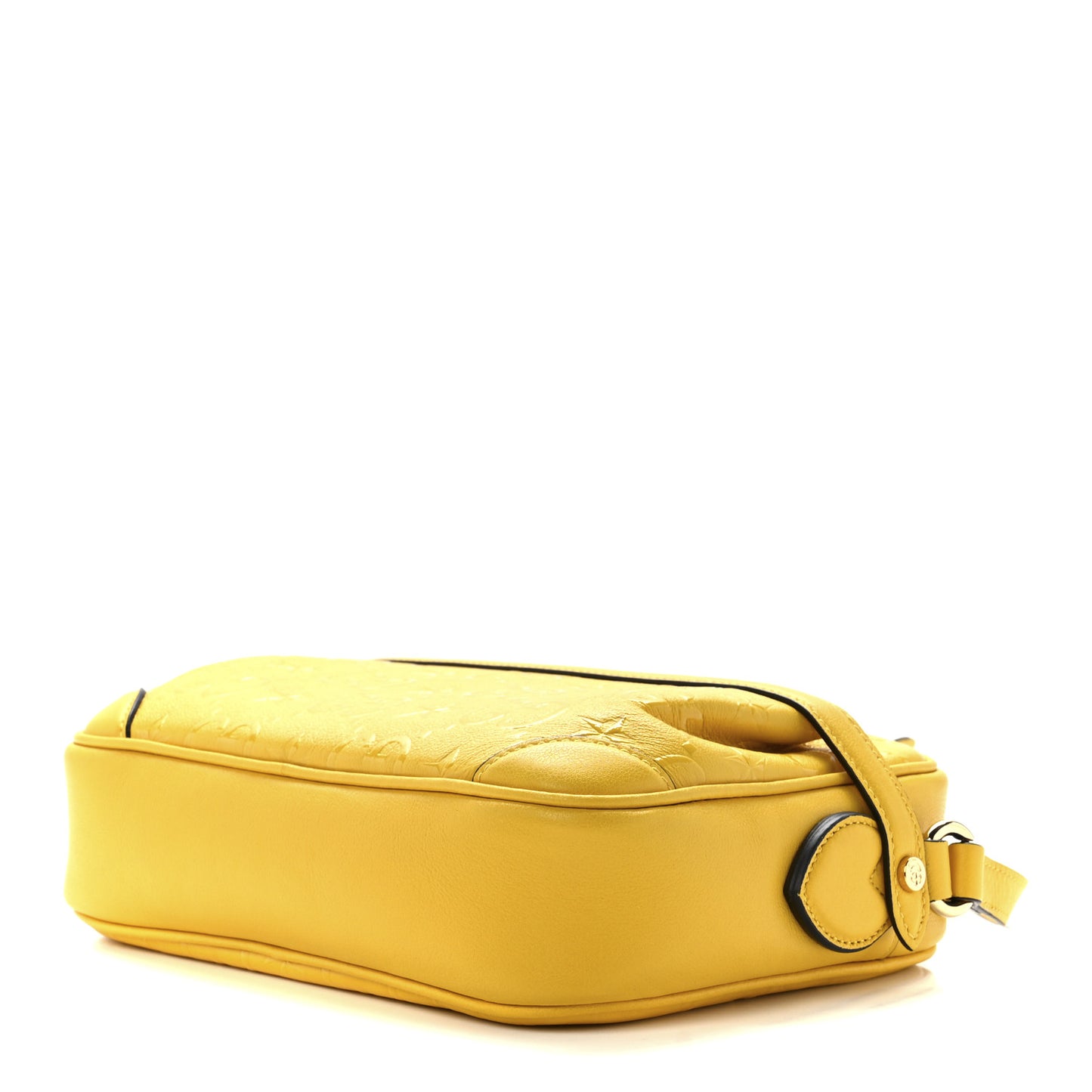 Wonka Grain Calfskin GG Monogram Star Embossed Small GG Shoulder Bag Stone Topaz