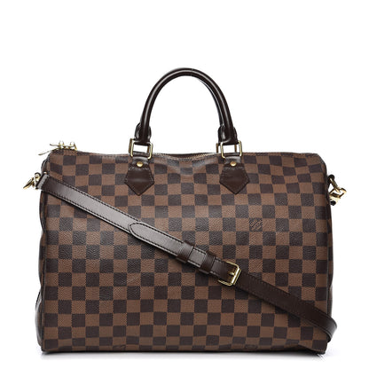 Louis Vuitton Damier Ebene Speedy Bandouliere 35 1 of 13