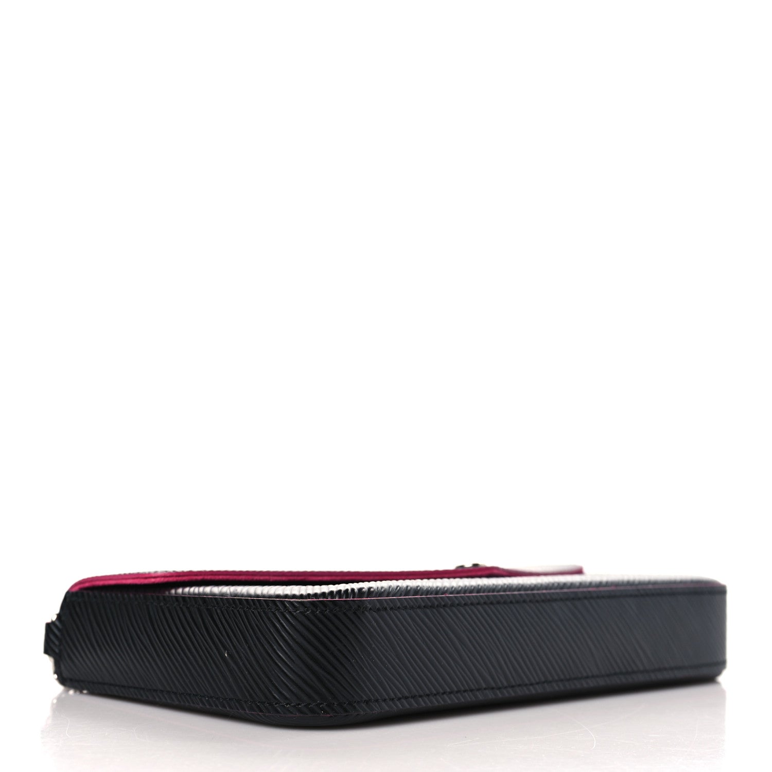 Louis Vuitton Epi Pochette Felicie Black Hot Pink 5 of 9