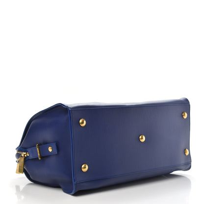 Saint Laurent Calfskin Medium Classic Y Cabas Royal Blue 4 of 10