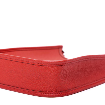 Hermes Taurillon Clemence Evelyne TPM Rouge de Coeur 6 of 11