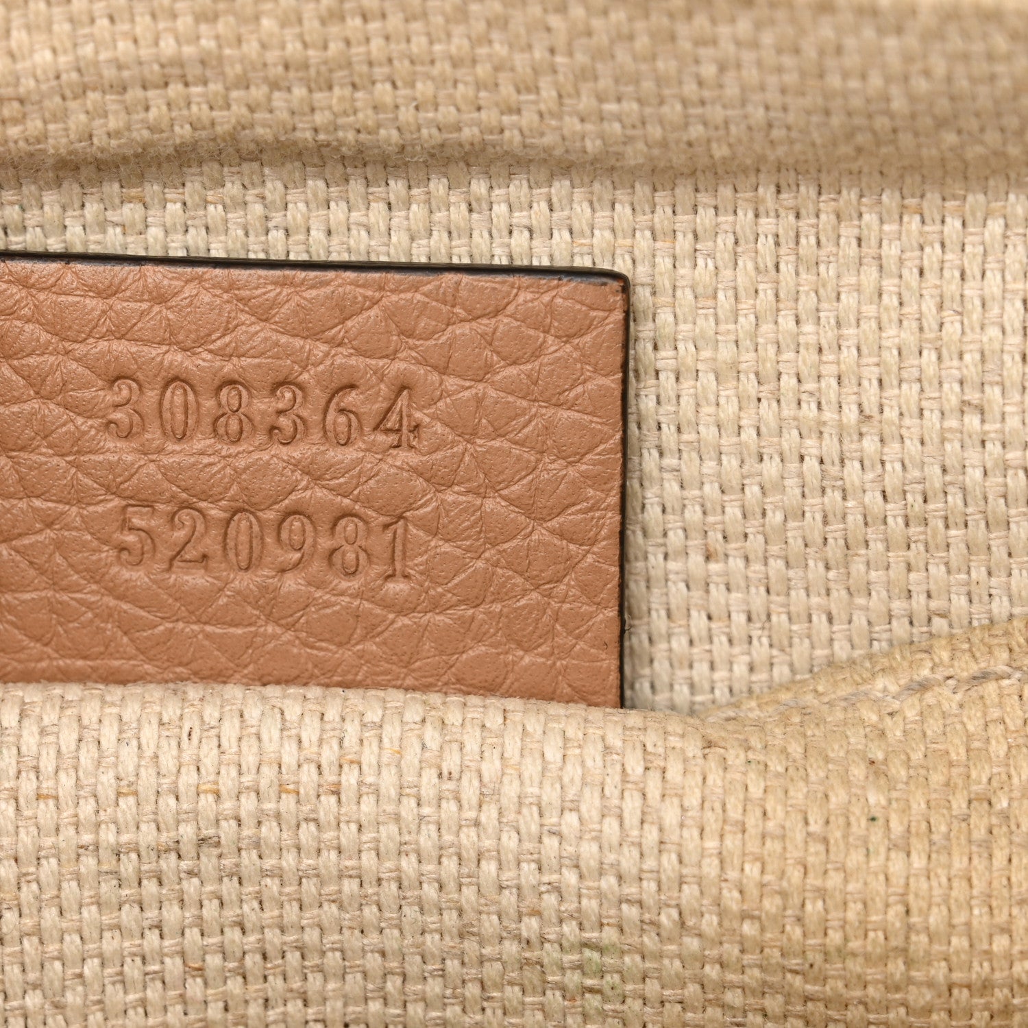 Gucci Pebbled Calfskin Small Soho Disco Bag Camelia 7 of 18
