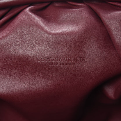 Bottega Veneta Smooth Butter Calf The Pouch Oversized Clutch Bordeaux 6 of 10