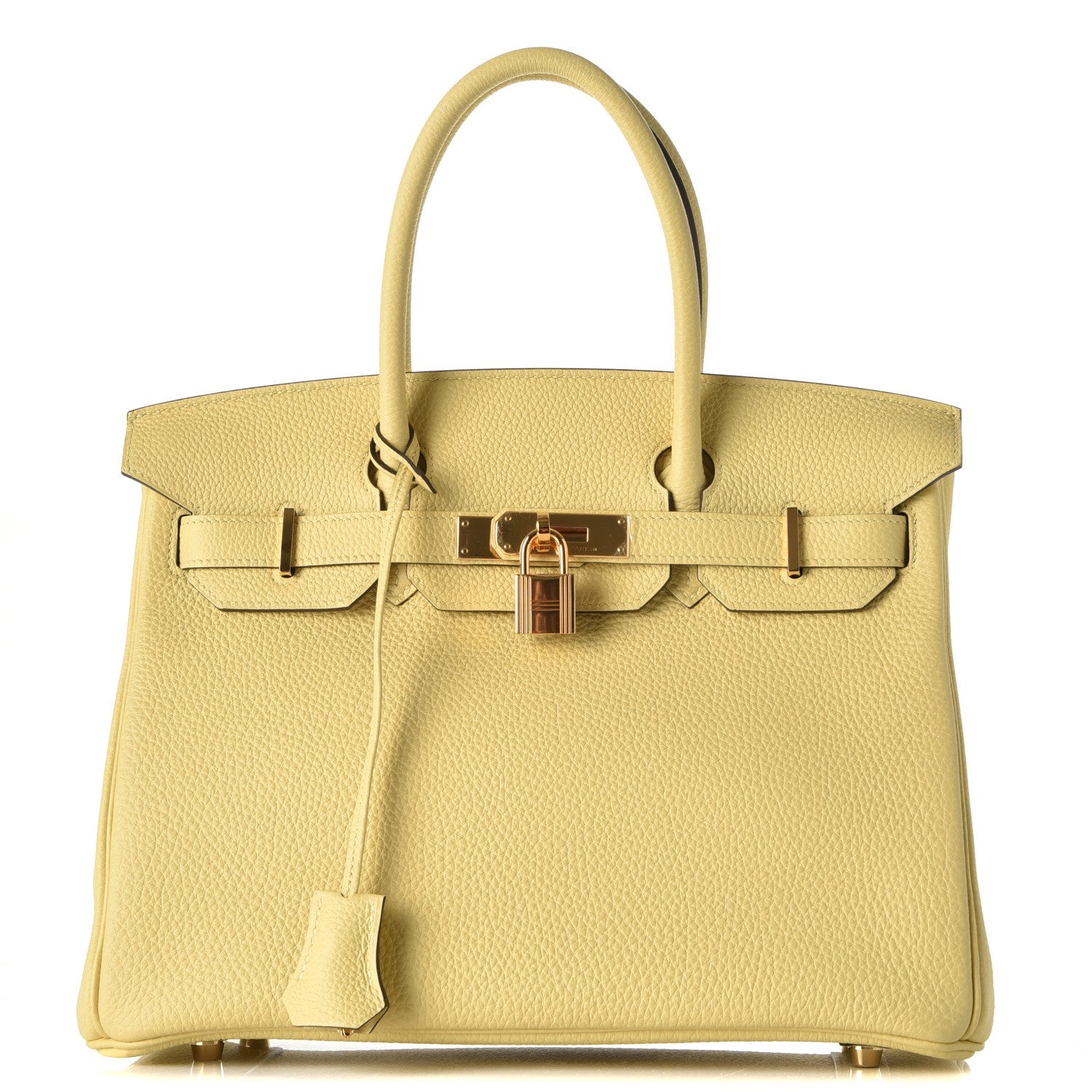 Hermes Togo Birkin 30 Jaune Poussin 1 of 36