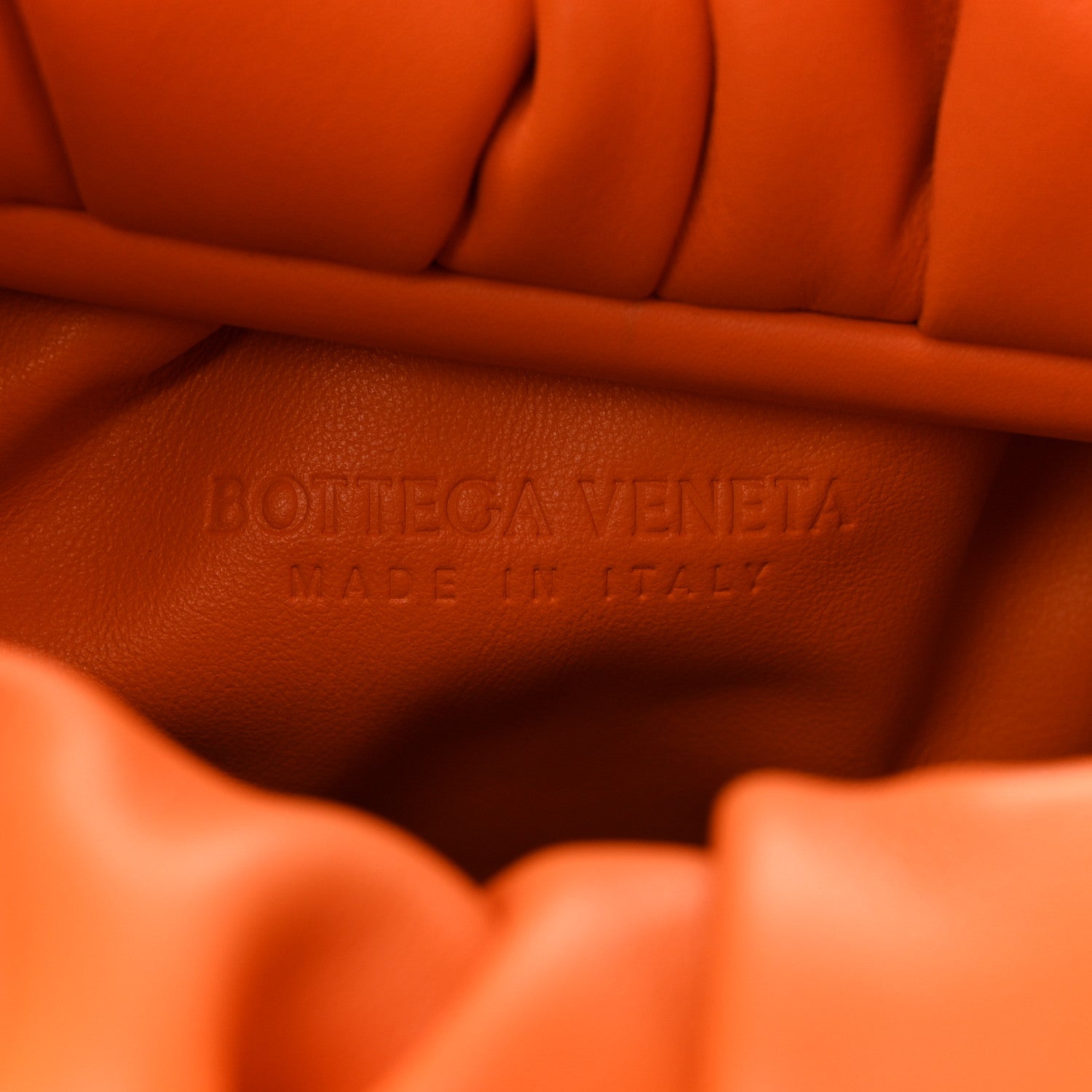 Bottega Veneta Smooth Butter Calfskin Small The Shoulder Pouch Light Orange 10 of 21