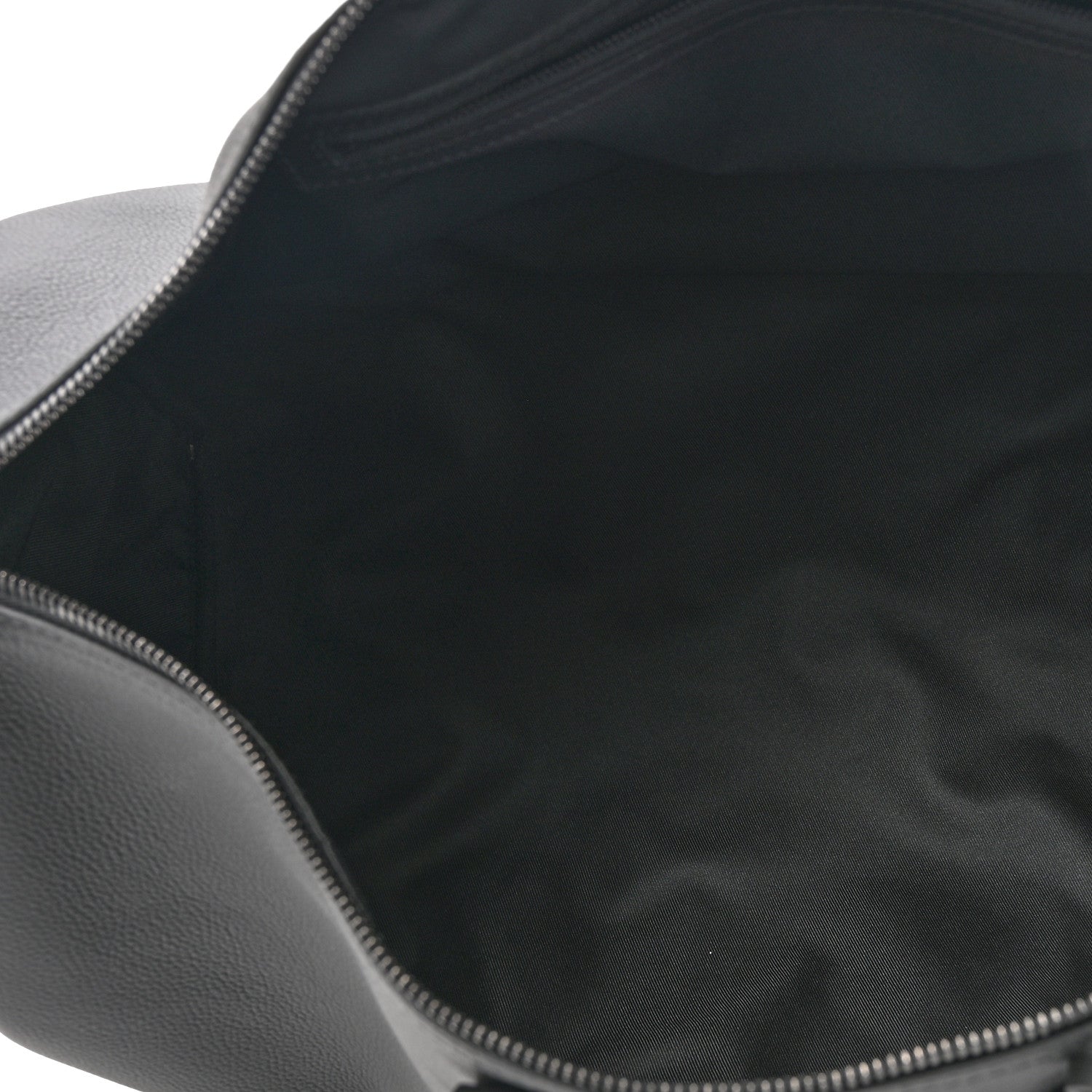 Louis Vuitton Grained Calfskin Aerogram Keepall Bandouliere 50 Black 4 of 10
