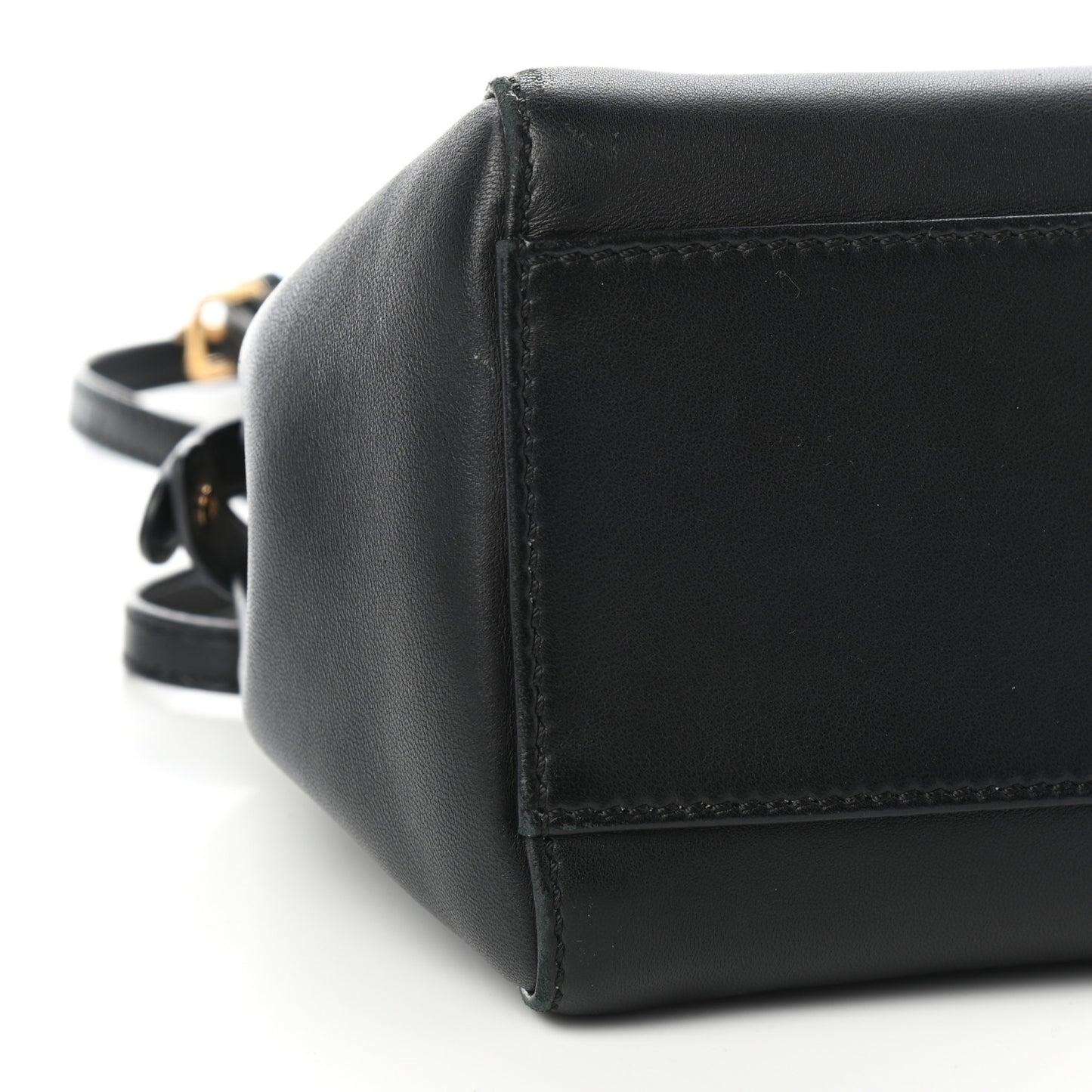 Nappa Mini Peekaboo Iconic Satchel Black
