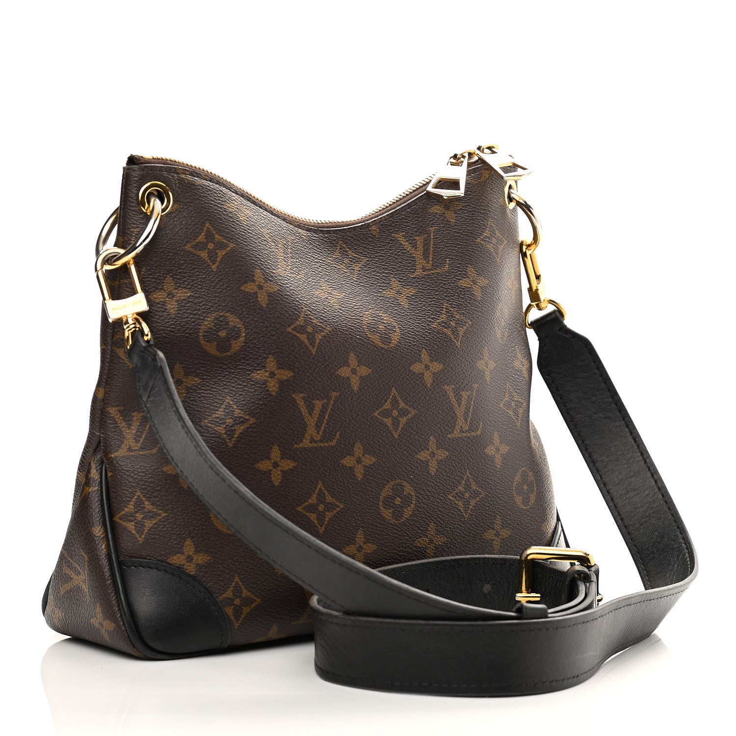 Louis Vuitton Monogram Odeon PM Black 3 of 18