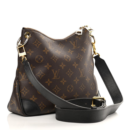 Louis Vuitton Monogram Odeon PM Black 3 of 18