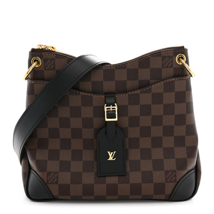 Louis Vuitton Damier Ebene Odeon PM Black 1 of 9