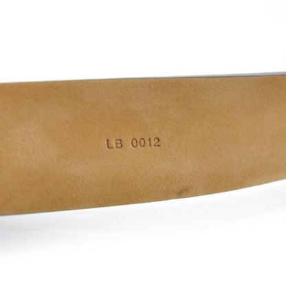 Louis Vuitton Monogram Belt w Gold Buckle 3 of 6